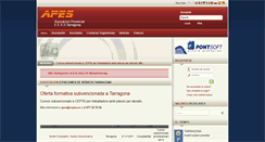Desktop Screenshot of apestarragona.com