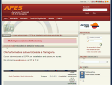 Tablet Screenshot of apestarragona.com
